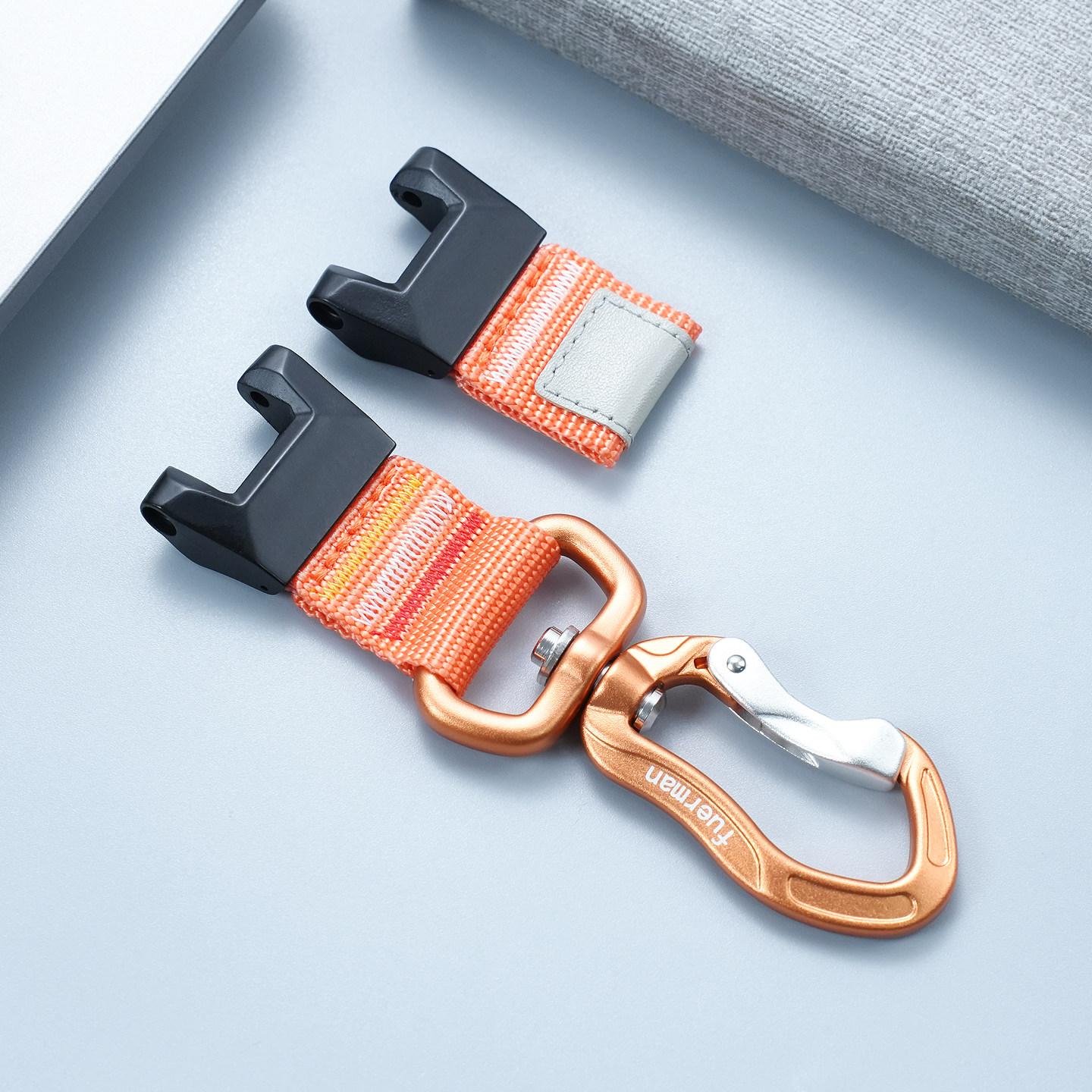 

DIY Canvas Watchband for Casio Smart Sport Watch GBD-H2000 Modified Mountaineering Buckle Keychain Nylon watch Strap Bracelet GBD-H2000