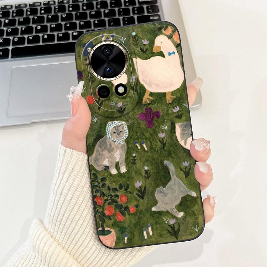 For Huawei Nova 12S Case FOA-LX9 Camera Protection Soft Cover For Huawei Nova 12 SE Nova12 Ultra Funda on Nova 12 Pro Phone Case