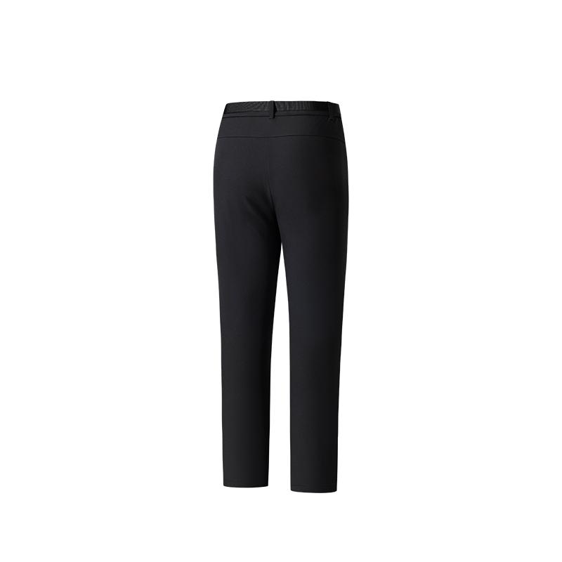 Anta Casual Versatile Solid Color Simple Soft Comfortable Sports Long Pants Women Bottoms 162540509-2