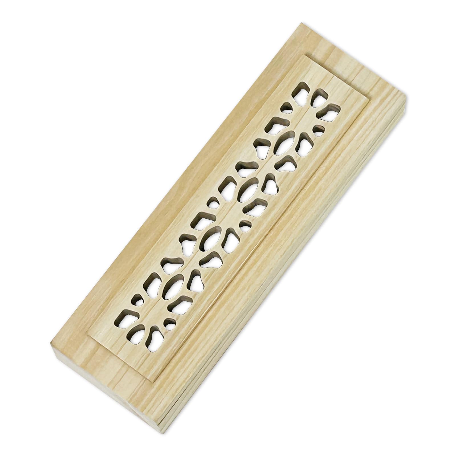 

[Limited Stock - Special Sale] ikbia Hinoki Incense Case Made with Natural Japanese Hinoki Carved Incense Storage Box Modern Japanese Design