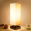 Modern Design Mini Table Lamp with Iron & Fabric LED Light Source 1-Year Warranty-Hot Selling for Bedroom Use