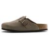 Boston Soft Footbed No Special Function Closed Toe Slippers Unisex Taupe Regular Loose Fit 560771