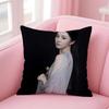 Popular fashion Chinese actress LLiu Haocun Cushion Cover Pillow Case Soft Friendly Fabric  Concealed Zipper