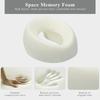 Face Down Pillow Desk Nap Pillow Prone Resting Comfort Memory Foam Ergonomics Home Massage Headrest for Beauty Salon