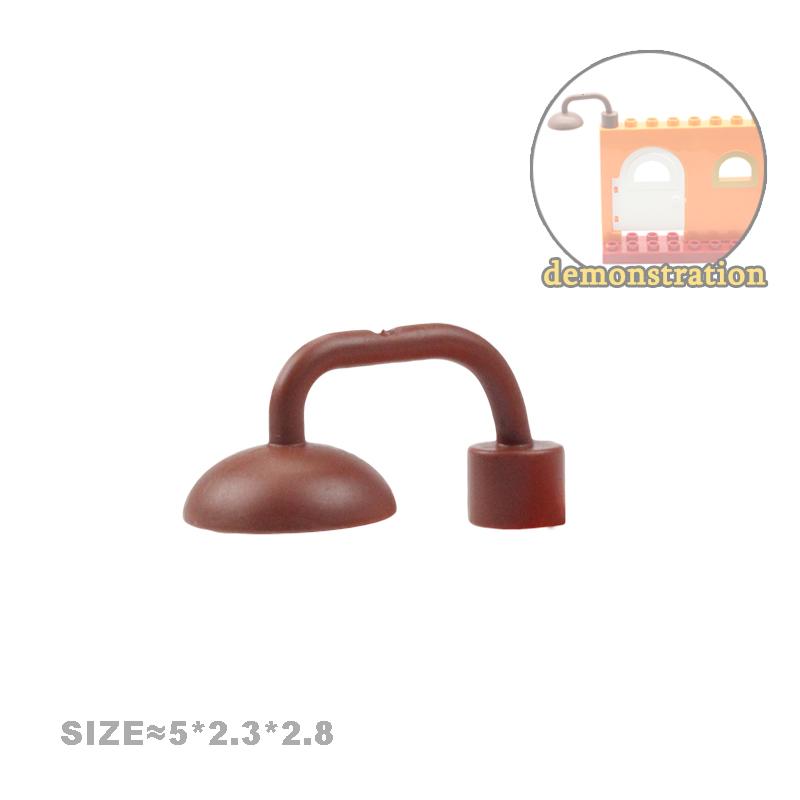 Play House Big Building Blocks Furniture Accessories Utensil Table Chair Compatible Sets Bricks Assemble Toys For Children Gifts