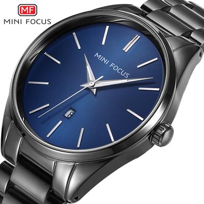 Top luxe avec boîte Mini Focus montre pour hommes Simple affaires montre à Quartz étanche
