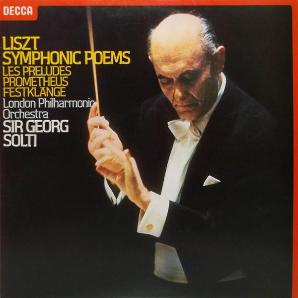 

LP Record GEORG SOLTI, LONDON PHILHARMONIC OR - Liszt Symphonic Poems SXL6863 DECCA 1978 UK Classical Used