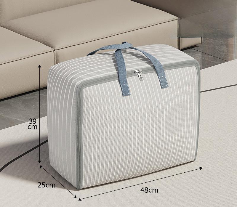 Ulfen Large Capacity Moving Packing Bag Special Quilt Storage Bag Clothes Cotton Quilt Home Moisture Proof Bag Oxford Cloth