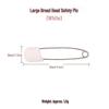 Rutschsicherer Anti-Sturz Baby-Sicherheitsnadel mit Brotkopf-Design