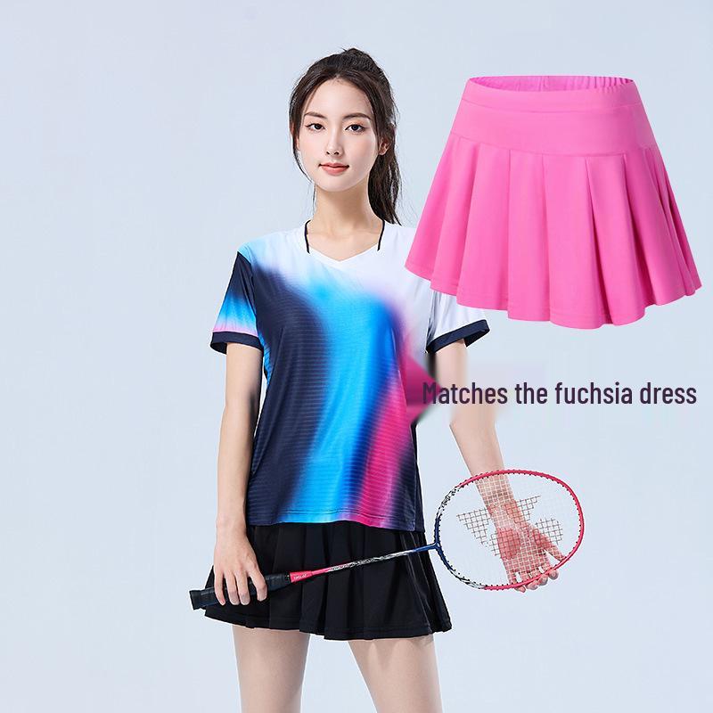 Badminton & Tennis Sports Clothing Set - Quick-Dry & Breathable for Men & Women