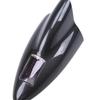 Black Shark Fin Antenna Remote Control Solar Charging With Led Warning Lights