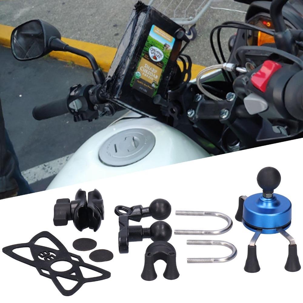

Universal Bike Mount 13 Accessories Handlebar Modification for IOS 7 8 SE X XS Xr Motorcycle Riding синій