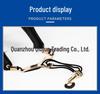 Adjustable Leather Double Shoulder Saxophone Strap for Alto, Tenor & Soprano - Suitable for Adults & Children