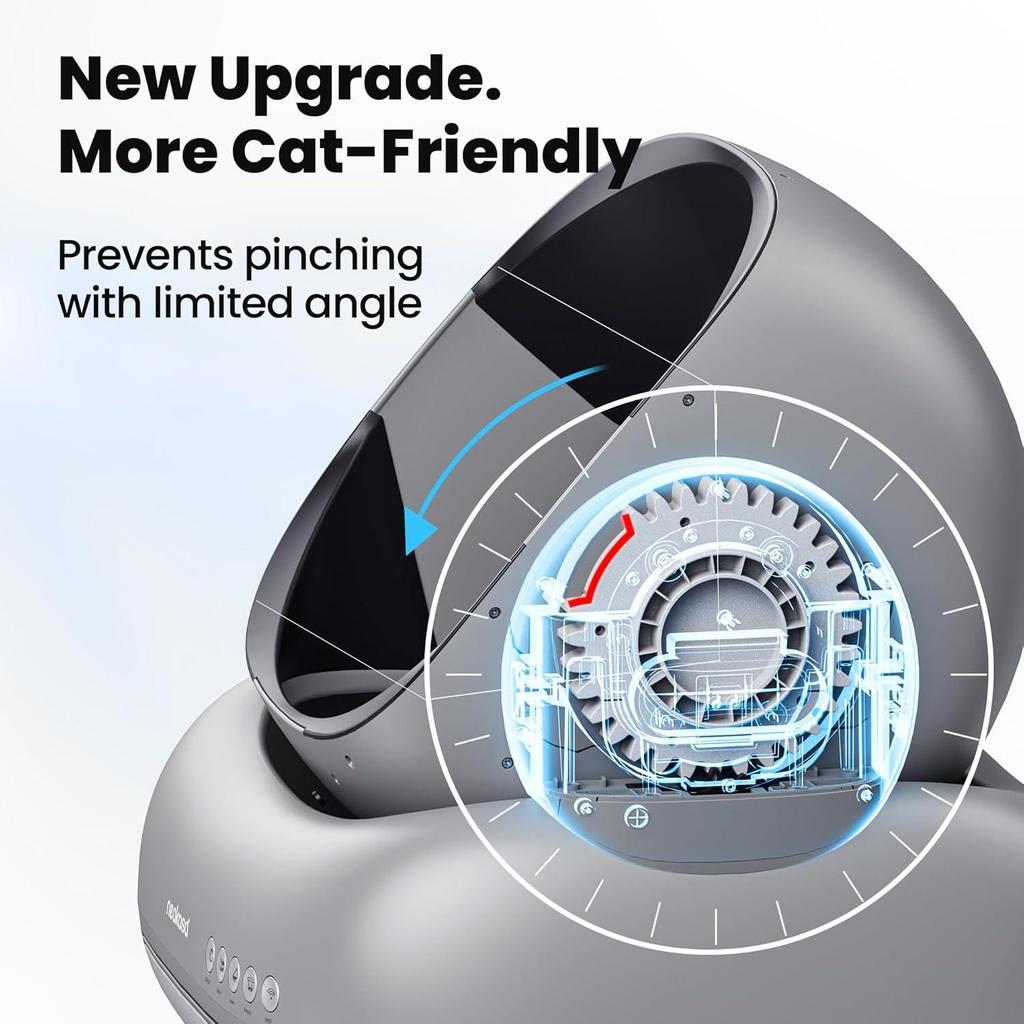 Neakasa M1 Neabot Open Self-Cleaning Automatic Cat Litter Box Odor-Free Self-Defendable Cat Sandbox Cat Product Smart Pet Toilet