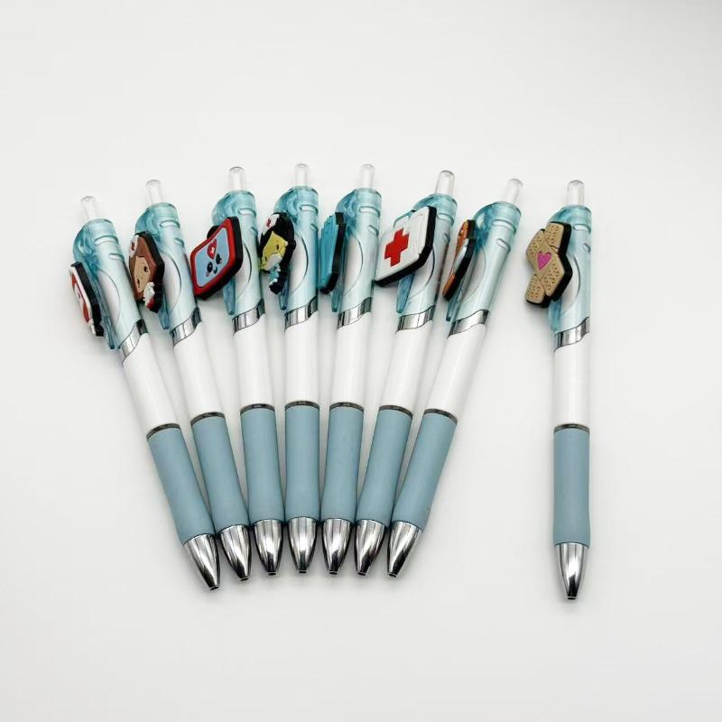 15Pcs Ballpoint Pen, Medical Series Neutral Pen, Suitable for Doctors, Nurses, and Students To Use. Party Gifts Stationery