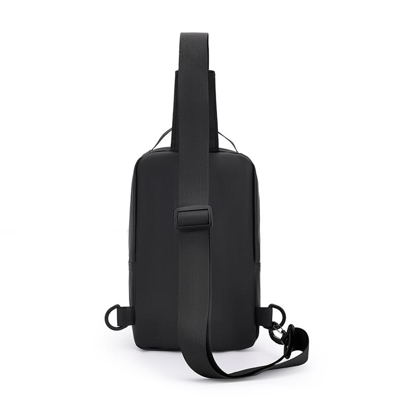 Men's Chest Bag Nylon Large Capacity Shoulder Crossbody Bag