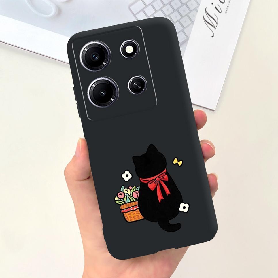For Infinix Note 30i Note 30 Pro 30 vip Note30 4G 5G Phone Cover Moon Night Cartoon Cool Style Soft Silicone For Note30i Bumper