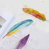 30pcs Beautiful Kawaii Cute Cartoon Read Realistic Feathers Office School Bookmarks Gift Stationery