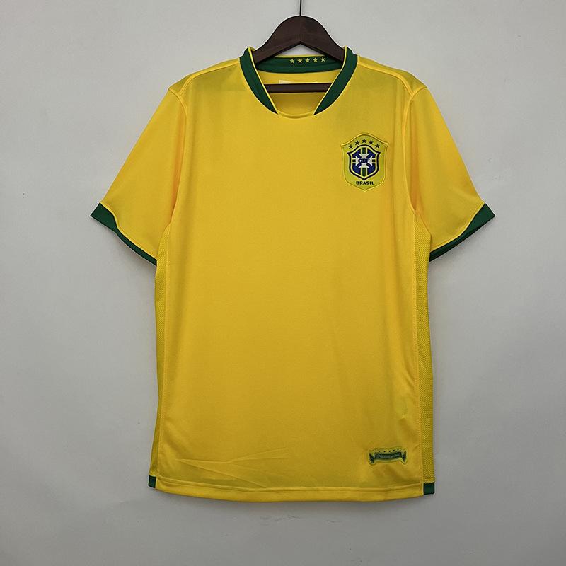 Vintage Brazil national team jersey No. 10 Neymar No. 11 Romario No. 9 Ronaldo football jersey