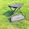 Outdoor Folding Recliner: Height-Adjustable Moon Chair for Camping, Picnics, and Fishing