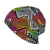 Mosaic Printed Warm and Soft Knitted Hat Hip-hop Lightweight Casual Hat Loose Chemotherapy Hat Cancer Patient Headwear Gift