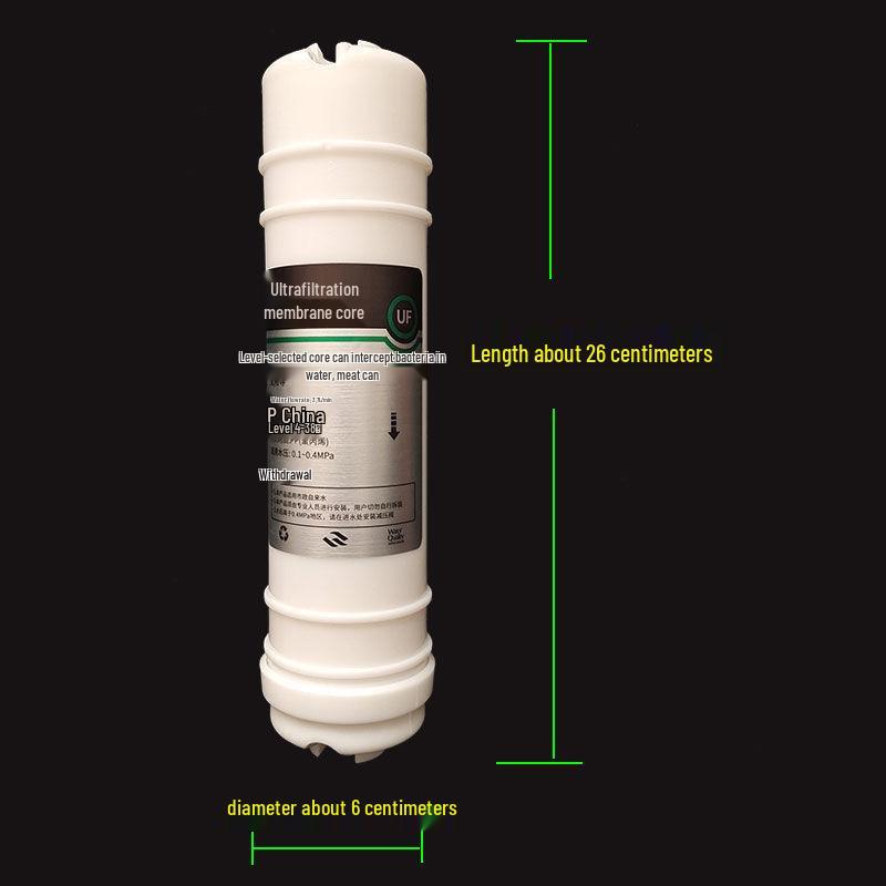Korean Universal Water Purifier Set: Five-Stage Ultrafiltration Membrane with Quick-Install PP Cotton & Activated Carbon Filters.