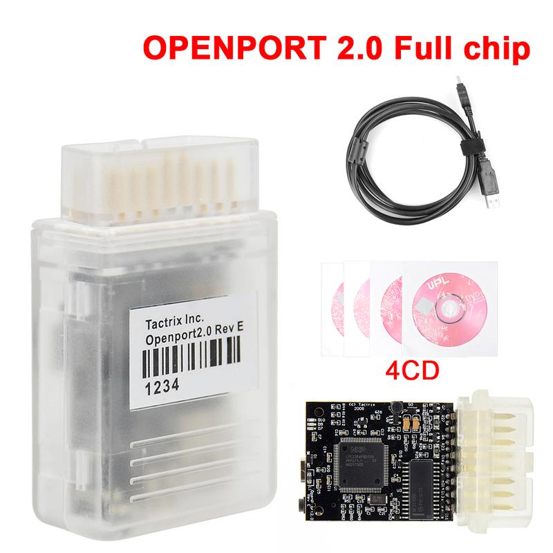 2024 Neuankunft Openport 2.0 J2534 ECU Flash Chip Tuning Interface Taxtrix Adapter ECUFLASH Mit Vollständiger Software Bester Preis