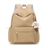 Schoolbag Backpack Fashion Versatile College Student School Bag Outdoor Travel Large Capacity Backpack Commuter Versatile Backpack