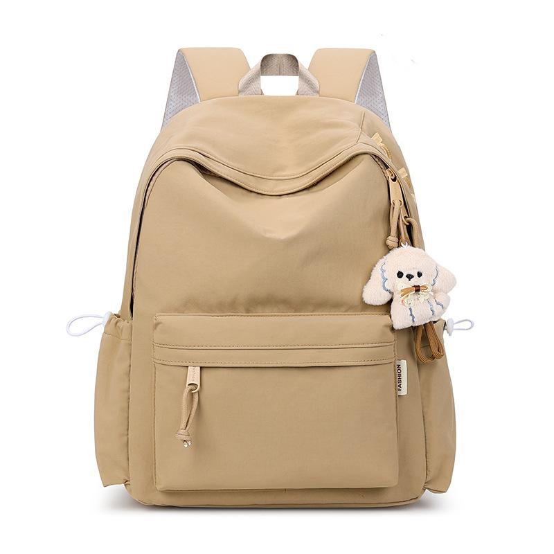 Schoolbag Backpack Fashion Versatile College Student School Bag Outdoor Travel Large Capacity Backpack Commuter Versatile Backpack
