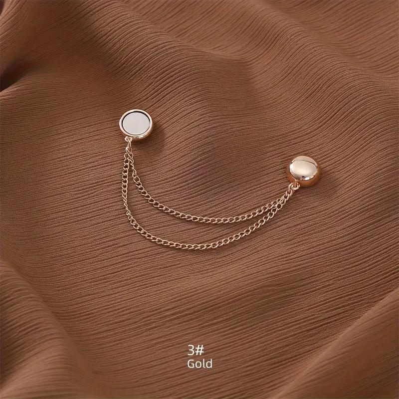 Multi-purpose Magnetic Clasp Set for Scarves, Shawls and Headscarves