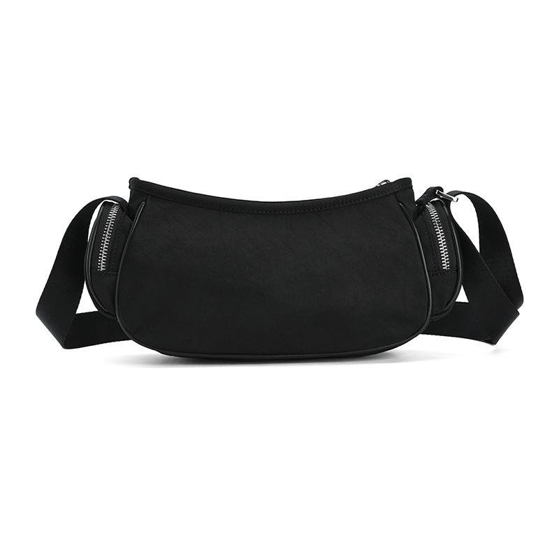 New FILA Fabric Crossbody Bag Regular Unisex Jet Black F13W528163FBK