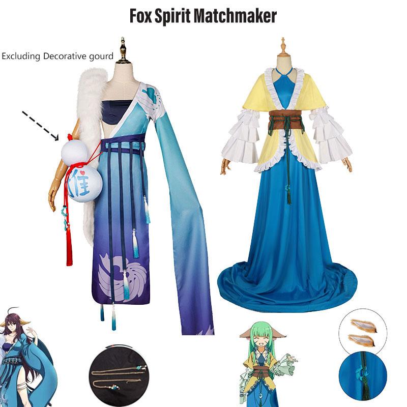 Spirit Fox Matchmaker Cosplay Costume Halloween Cos Anime Woman Roleplaying