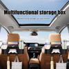 Car Backseat Hanging Seat Hook Storage Cup Holder Phone Holder Universal Car Interior Seat Back Organizer 4-In-1 Storage Box