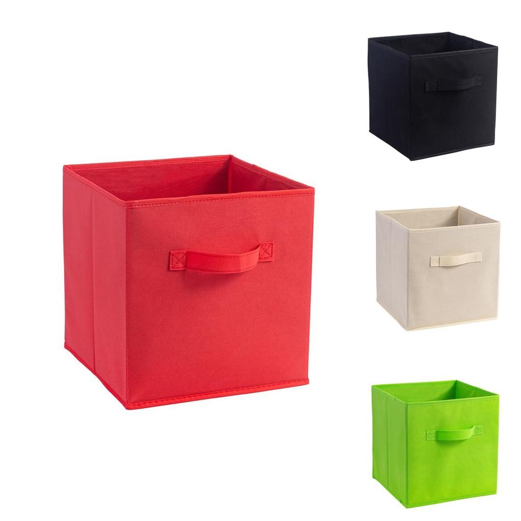 Versatile And Portable Fabric Storage Bin For Organizing Clothes Toys And Miscellaneous Items