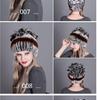 Colorful Rex Rabbit Fur Knitted Women's Warm Winter Hat