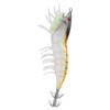 3.5g Luminous Squid Jigs Artificial Shrimp Fishing Lures with 2 Layer Hooks Fish Tackle Accessories001#