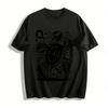 Funny Barbell Plate Weightlifting Graphic Casual Sports T-Shirt Pure Cotton T-shirt