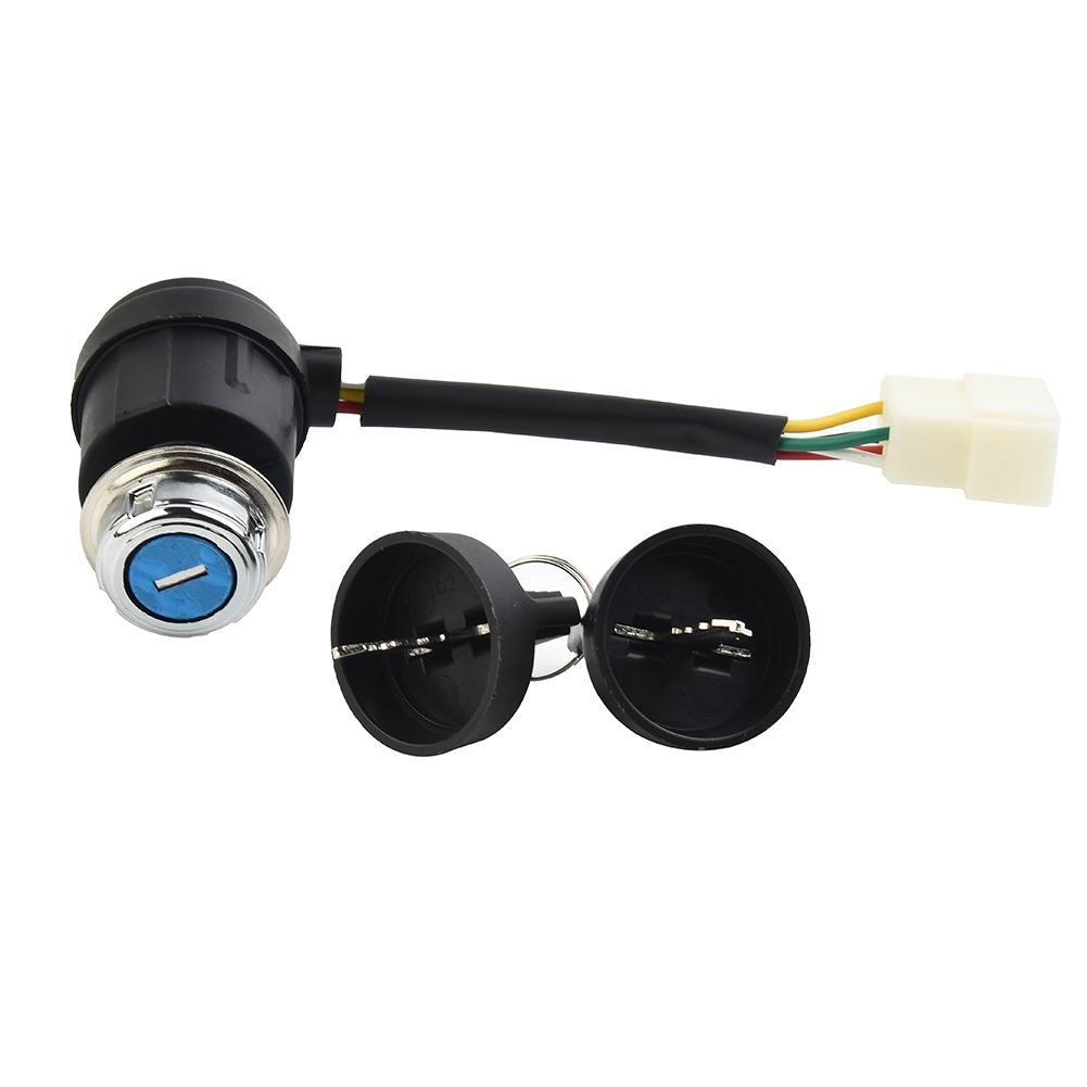 Ignition Key Switch 5 Wires Control Panel Mounted New