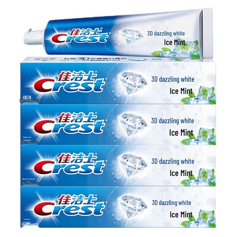 

Crest 3D White Arctic Mint Whitening Toothpaste 4-Pack