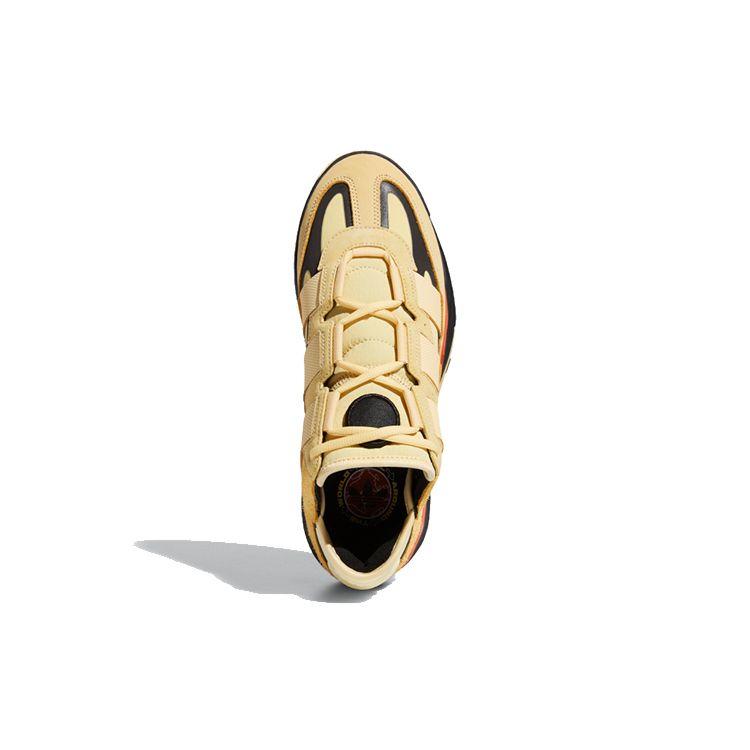 Adidas Originals Niteball Synthetic Leather Cool Versatile Slip Resistant Durable Low Top Lifestyle Casual Shoes Unisex Casual Shoes FX0363