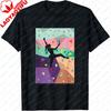 Summer Fashion Unisex S TShirt Random Gravity Checks Dirt Bike Motocross Pattern Short Sleeve Casual Daily Wear for Riders Tee