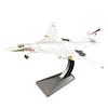 Créatif 1:Modèle d'avion de transport à l'échelle 100 TU-160 Y-20 Modèle de bombardier Conception détaillée Avion de chasse Cadeaux pour garçons