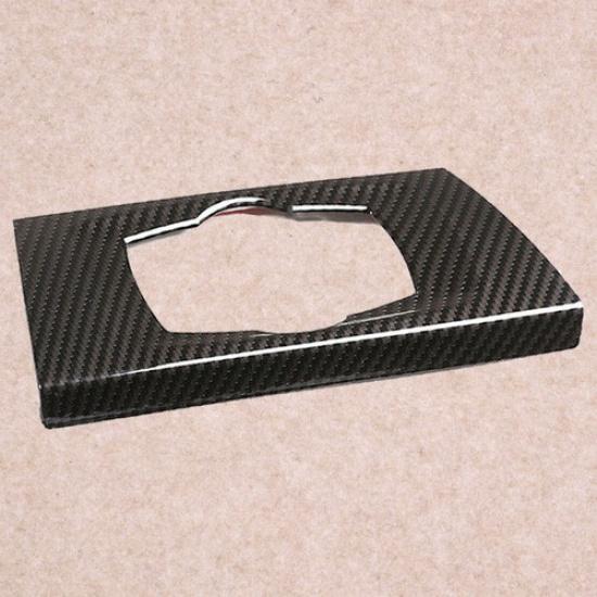 Carbon Fiber ABS Headlight Switch Button Cover Trim For BMW 3 Series E90 05-12