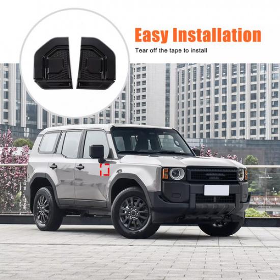 For 2024 Toyota Prado Land cruiser LC250 Side Fender Vent F Air Wing Trim 2PC