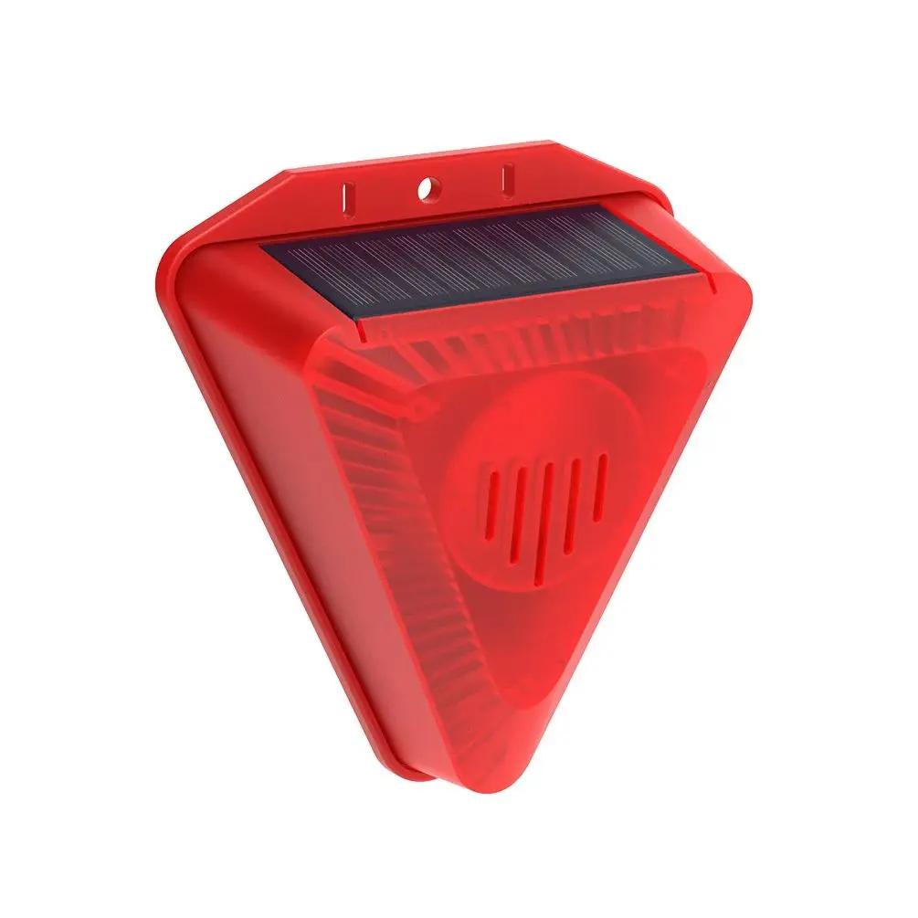 

129 Decibels Dog Barking Sound Security Siren Outdoor Alarm LED Flashing Warning Strobe Light For Home Villa Farm Barn красный