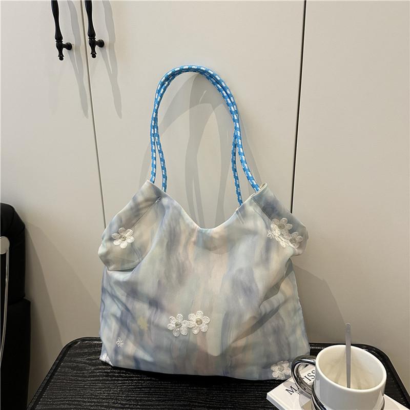 New Bag Sen Mengchao Shoulder Handbag Literary Small Fresh Women's Bag Large Capacity Tote Bag