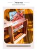 Xianci Double-Sided Transparent Frame: A4 Paper-Cut Calligraphy Fu Character Display Stand