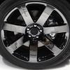 Rhinotuning 4-Piece Wheel Center Caps, 64.5mm Outer Diameter, 58mm Inner Diameter, Black, DIY Wheel Covers, Center Covers