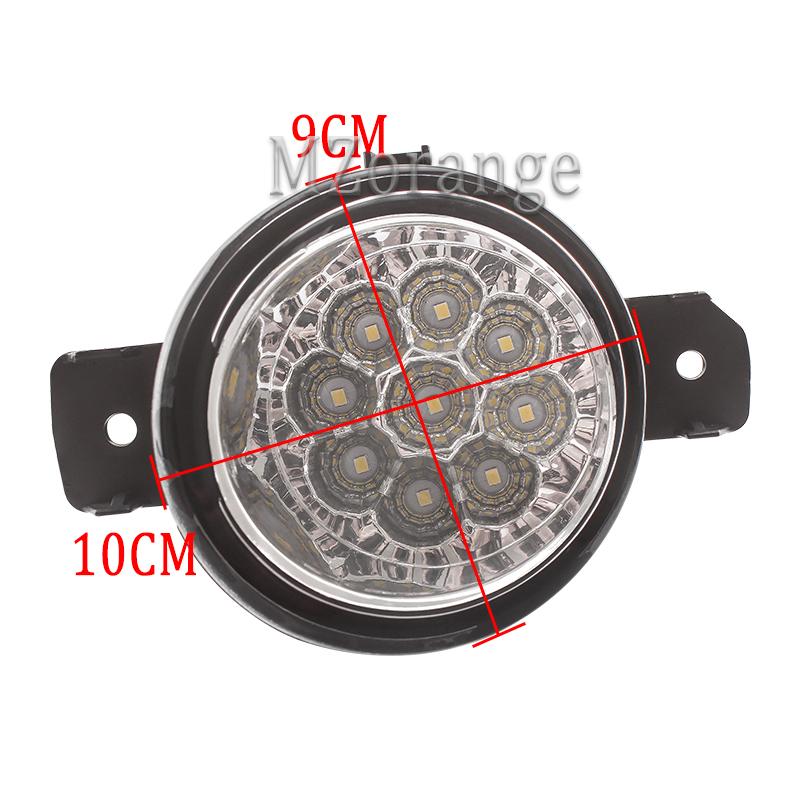 Fog Lights Led Headlight for Nissan Almera Qashqai X-Trail Primera Teana Altima Maxima Sentra 2001-2015 Foglights Fog