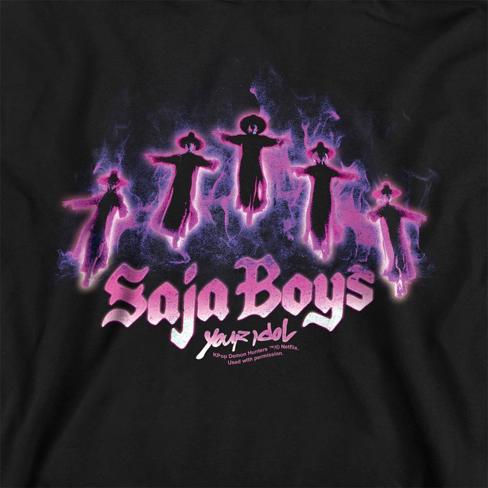 K-Pop Demon Hunters Unisex Adult Saja Boys Floating Sweatshirt
